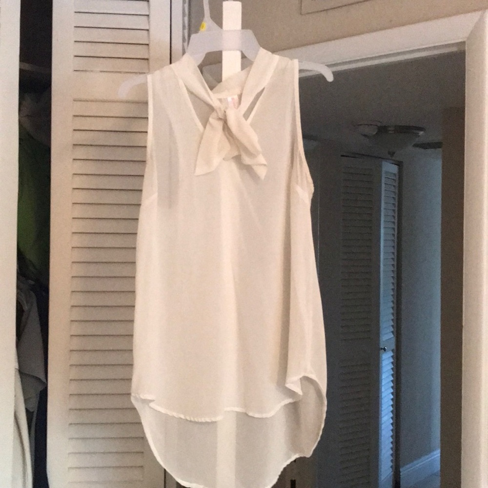 Sheer tank top / blouse